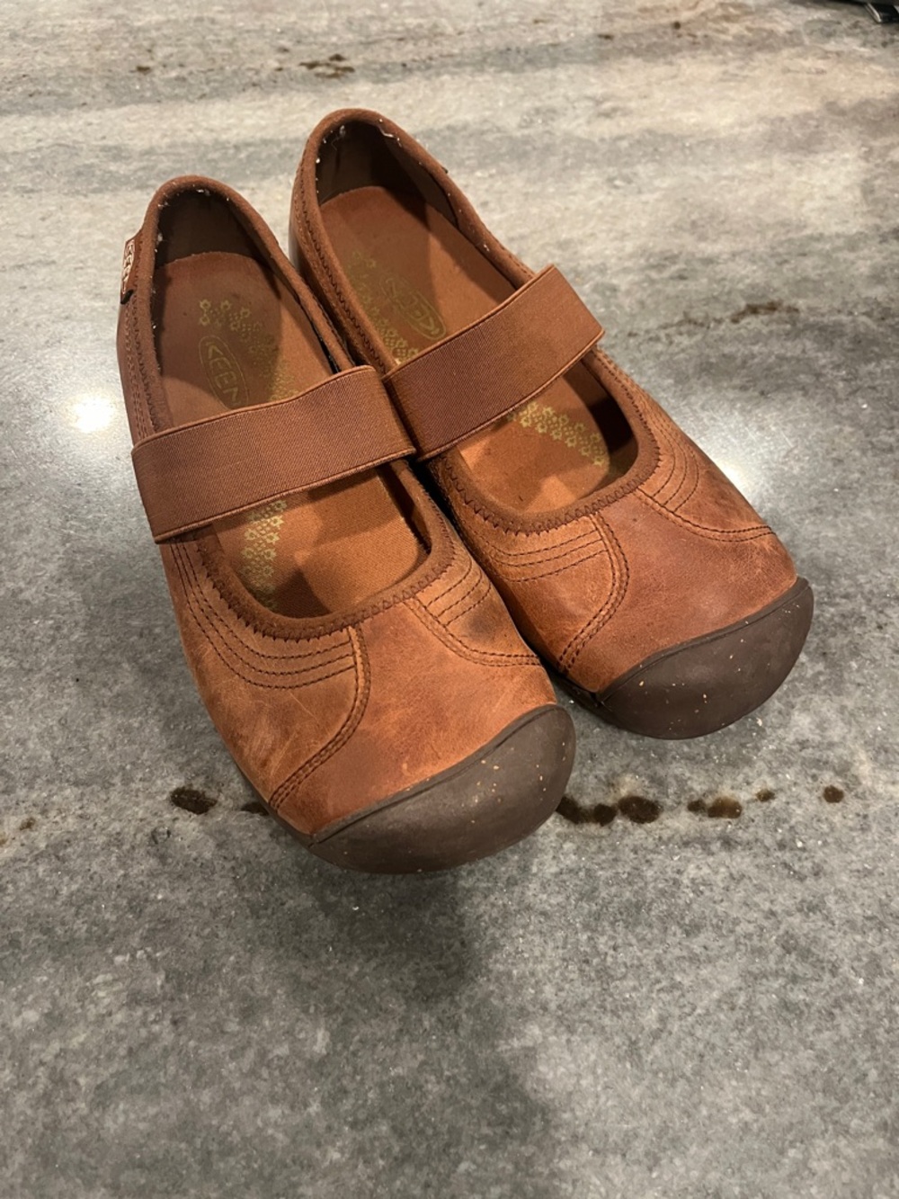 Keen Brown Mary Jane Casual Shoes
